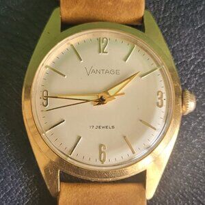 Vantage by Hamilton 17 jewels men's watch